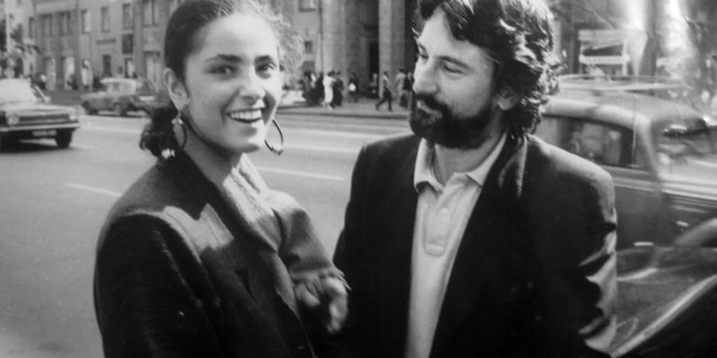 ია ფარულავა და რობერტ დე ნირო თბილისში, 1987 წელი